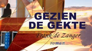 omslag roman 'GEZIEN DE GEKTE'