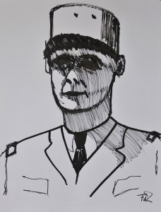 Charles de Gaulle door Frank de Zanger