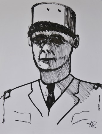 Charles de Gaulle door Frank de Zanger