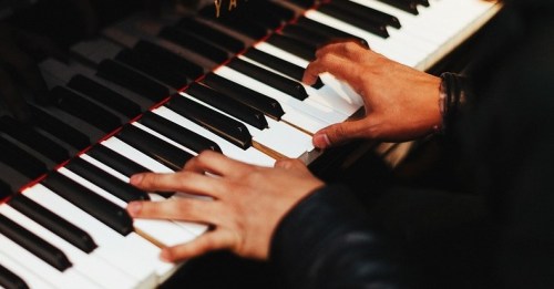 Pianocompositie 'Opmaat'/ 'Prelude' van Frank de Zanger