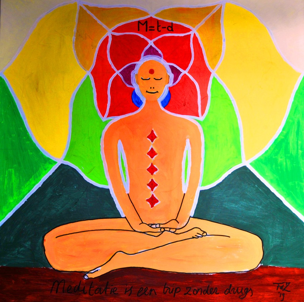 M=t-d, Meditatie is een trip zonder drugs, Frank de Zanger